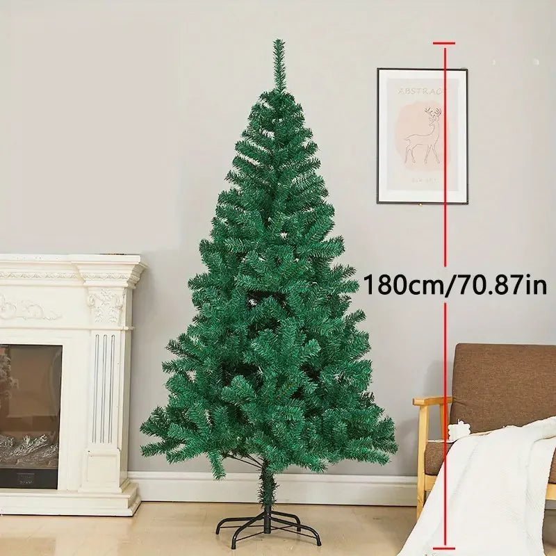 Artificial Christmas tree PET. Sent from Spain, Christmas artificial Tree, PVC Leaf Tree, Christmas Green Tree, 60cm 90cm 120cm 150cm 180cm 210cm Tree Home Decoration, Garden, Mall, Restaurant