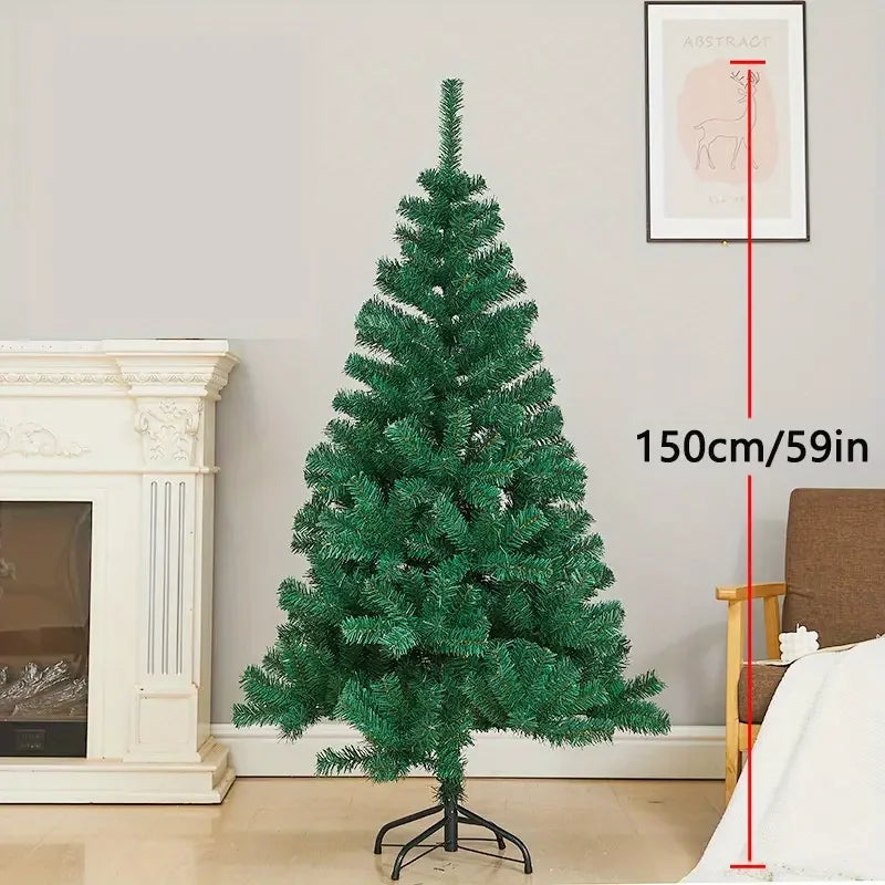 Artificial Christmas tree PET. Sent from Spain, Christmas artificial Tree, PVC Leaf Tree, Christmas Green Tree, 60cm 90cm 120cm 150cm 180cm 210cm Tree Home Decoration, Garden, Mall, Restaurant