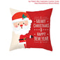 45cm Christmas Cushion Cover Navidad Merry Christmas Decorations For Home 2024 Xmas Noel Cristmas Ornaments New Year Gifts 2025