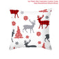 45cm Christmas Cushion Cover Navidad Merry Christmas Decorations For Home 2024 Xmas Noel Cristmas Ornaments New Year Gifts 2025