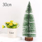 new Mini encryption Snow Fir Small Christmas Tree Christmas Decorations For New Year Xmas Party Home Table Ornaments Gifts