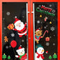 Merry Christmas Decoration for Home 2025 Wall Window Sticker Ornaments Garland New Year Festoon Christmas Decoration 2024 Noel