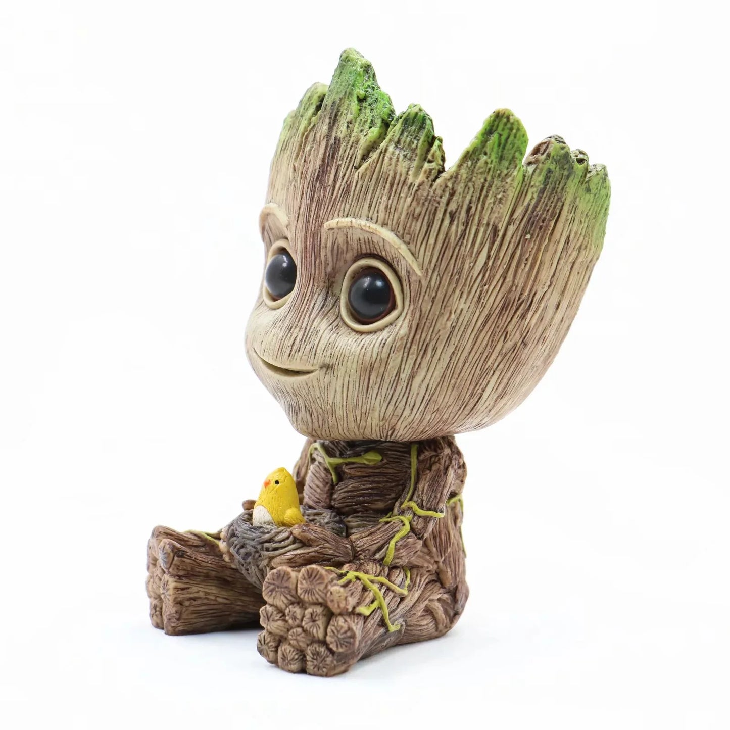 Small Cute Tree Man Groot Flowerpot Pen Pot Figure Model Toys Christmas Gifts for Kids Office Decoration