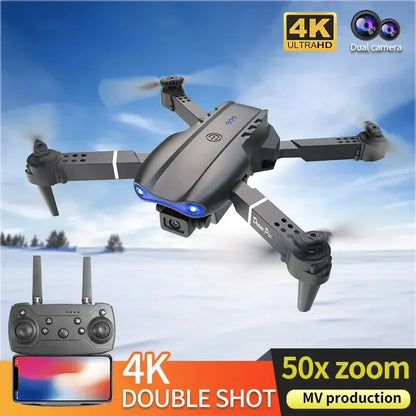 2024 E99Pro RC Drone 4K Professinal с широкоугольной HD-камерой 1080P Складной вертолет WIFI FPV Удержание высоты Подарочная игрушка