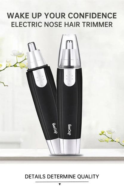 Electric Nose Hair Trimmer For Men Battery Model Trimming Nose Hair Women Nostrils Trim The Hair Scissors Nasal Hair Knife