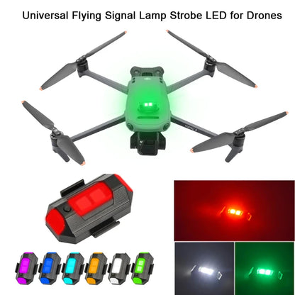 Universal Drone Strobe Lights LED Lamp for DJI Mavic 3/2/MINI 3 Pro/Air2/2S/MINI 2/SE Signal Indicator Turn Lights Strobe Light