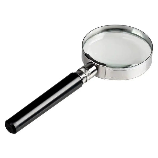 Mini 10X Handheld Magnifying Glass 50mm Jewelry Reading Magnifying Glass Loupe For Reading Coins Stamps Kids Seniors Reading