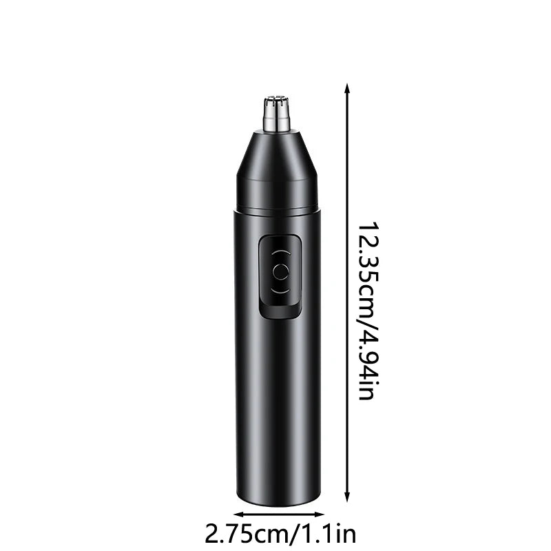 Black Electric Nose Hair Trimmer Ear And Nose Hair Trimmer Professional Painless Nose Hair Trimmer For Men And Women