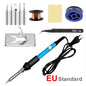 Justable Temperature Electric Soldering Iron 220V/110V 60W Electric Soldering Iron Set Welding Solder Repair Tool