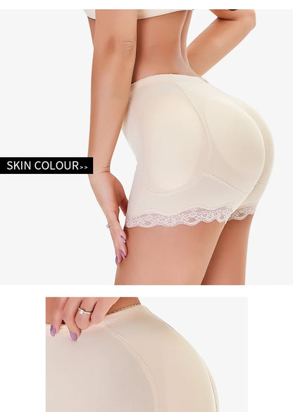 Padded Butt lifter Corrective Underwear Butt Enhancer Body Shaper Modeling Strap Fake Hip Shapwear Underwear Push Up Panties