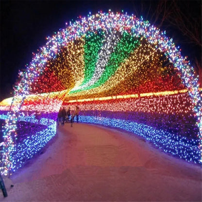 Christmas Decoration Led Christmas Lights Outdoor 20M 10M Led String Lights Decoration for Party Holiday Wedding Garland