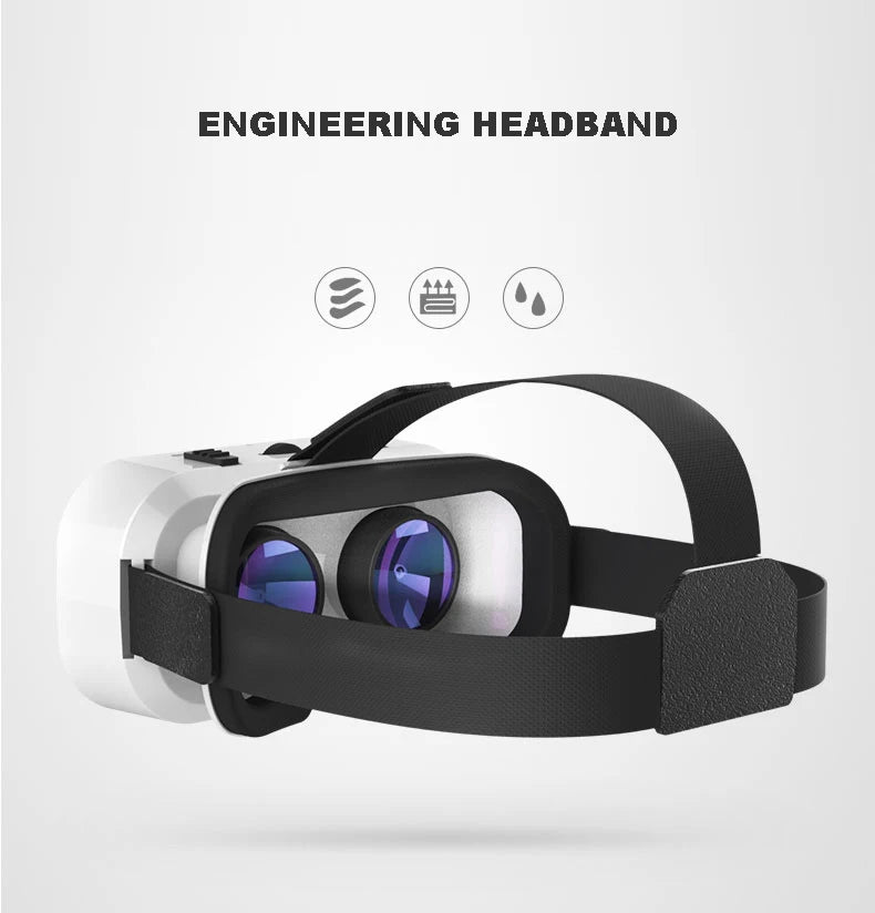 Shinecon 3D VR Glasses Virtual Reality Viar Goggles Headset Devices Smart Helmet Lenses For Cell Phone Mobile Smartphones Viewer