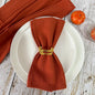 Set of 6 Cotton Cloth Napkins 30x45cm Christmas New Year Decor Fabric Serviette Kitchen Tea Towel Home Wedding Table Decoration