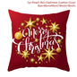 45cm Christmas Cushion Cover Navidad Merry Christmas Decorations For Home 2024 Xmas Noel Cristmas Ornaments New Year Gifts 2025