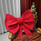 S/M/L DIY Big Giant Bow Christmas Tree Decorations Material Shop Birthday Party Wedding Display Front Door Home Decor Kit