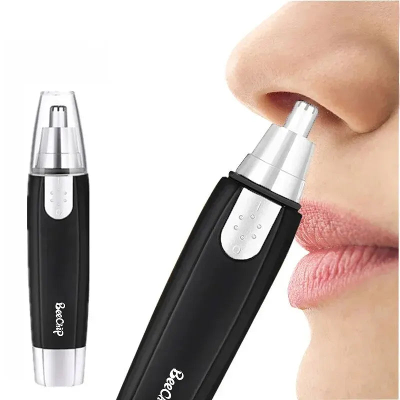 Electric Nose Hair Trimmer For Men Battery Model Trimming Nose Hair Women Nostrils Trim The Hair Scissors Nasal Hair Knife