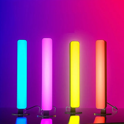 RGB Pickup Light Music Rhythm Lights Модернизированная USB перезаряжаемая модель Рождественское украшение Настольный RGB Light Bar Music Rhythm