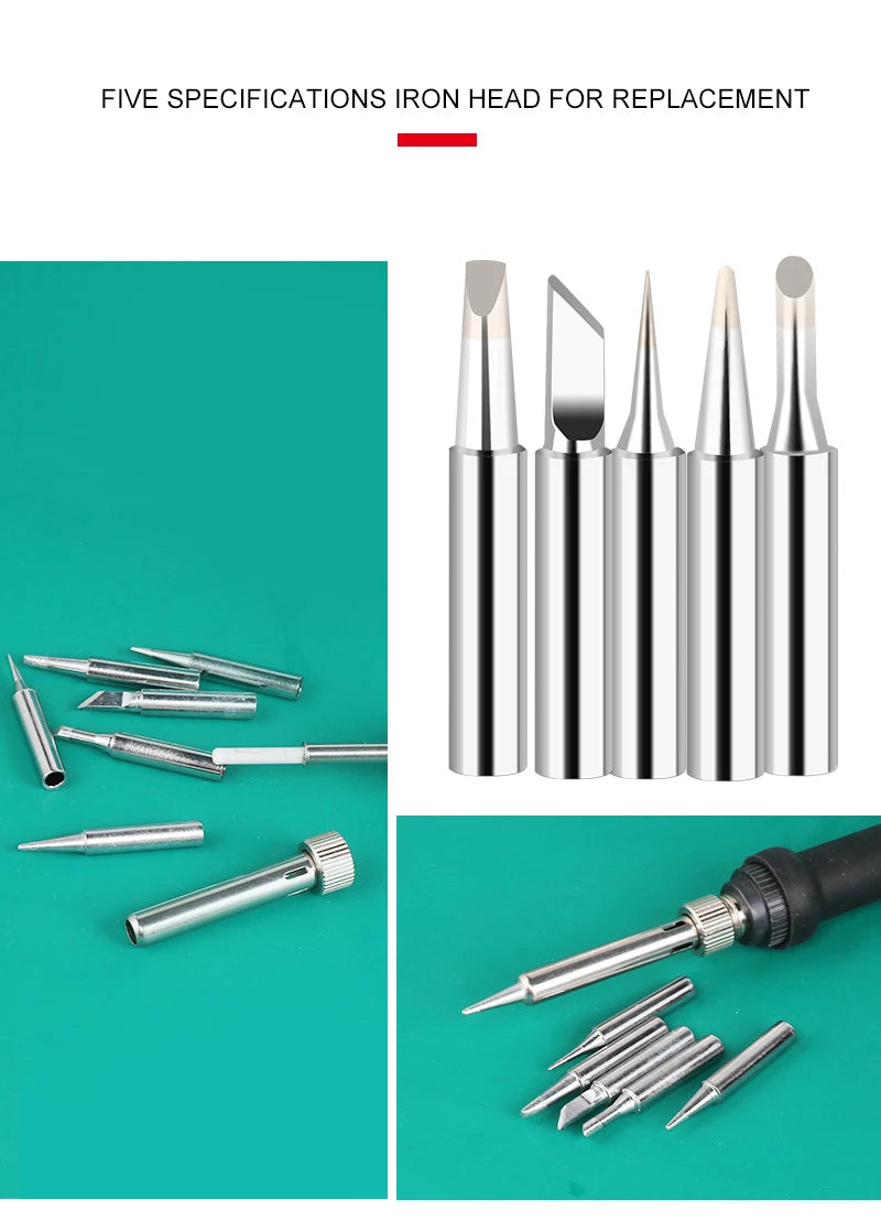 Justable Temperature Electric Soldering Iron 220V/110V 60W Electric Soldering Iron Set Welding Solder Repair Tool