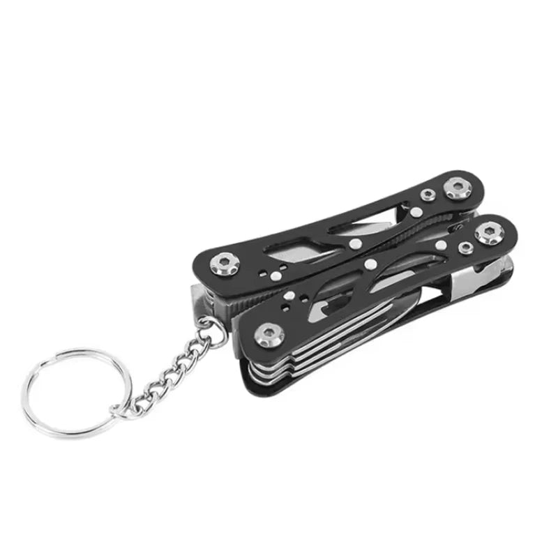 Folding Multi-tool Pocket Knife Pliers Mini Portable Fold Outdoor Hunting Survival Rescue Tactical Multipurpose Repair Tool