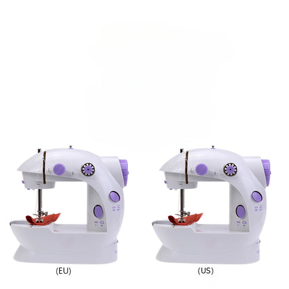 Small portable electric sewing machine, household mobile fully automatic beginner's small desktop multifunctional locksmith