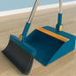 2PCS/Set Foldable Broom And Scoop Set Upright Dust Pan And Brush Set 180 Degree Rotation Dustless Floor Soft Brush Home