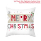 45cm Christmas Cushion Cover Navidad Merry Christmas Decorations For Home 2024 Xmas Noel Cristmas Ornaments New Year Gifts 2025