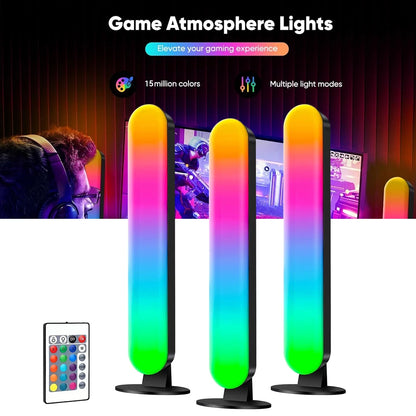 RGB Pickup Light Music Rhythm Lights Модернизированная USB перезаряжаемая модель Рождественское украшение Настольный RGB Light Bar Music Rhythm