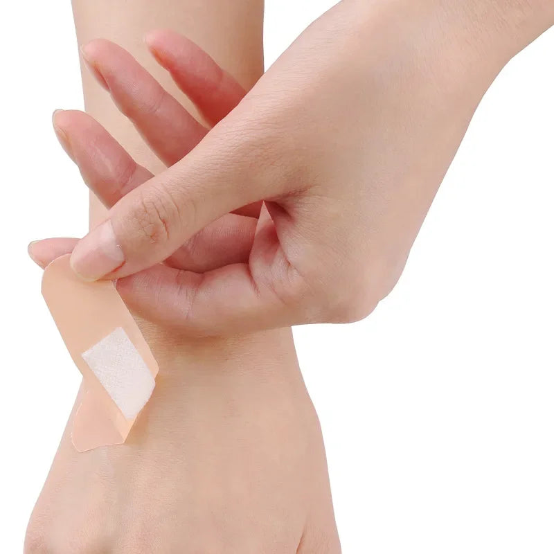 Band-Aids Waterproof Breathable Cushion Adhesive Plaster Wound Hemostasis Sticker Band First Aid Bandage Medical Gauze