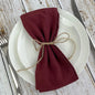 Set of 6 Cotton Cloth Napkins 30x45cm Christmas New Year Decor Fabric Serviette Kitchen Tea Towel Home Wedding Table Decoration