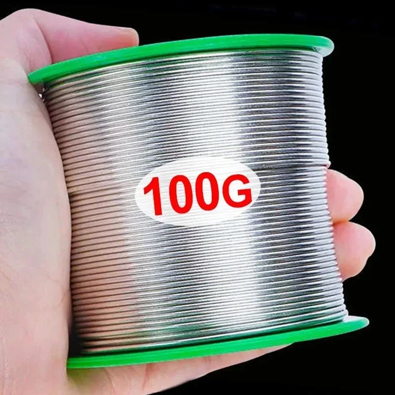 100/20g No Need Solder Powder Soldering Rods Low Temperature Easy Melt Solder Wire Silver Universal Welding Rod Cored Weld Wire