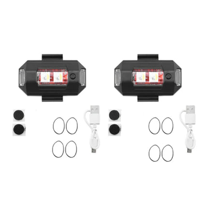 Universal Drone Strobe Lights LED Lamp for DJI Mavic 3/2/MINI 3 Pro/Air2/2S/MINI 2/SE Signal Indicator Turn Lights Strobe Light