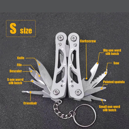 Folding Multi-tool Pocket Knife Pliers Mini Portable Fold Outdoor Hunting Survival Rescue Tactical Multipurpose Repair Tool