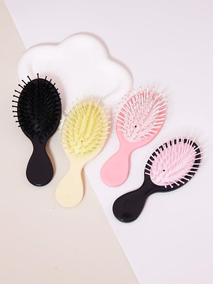 1pcs mini portable massage anti-static cute cartoon air cushion hair brush comb for girls hair care tools