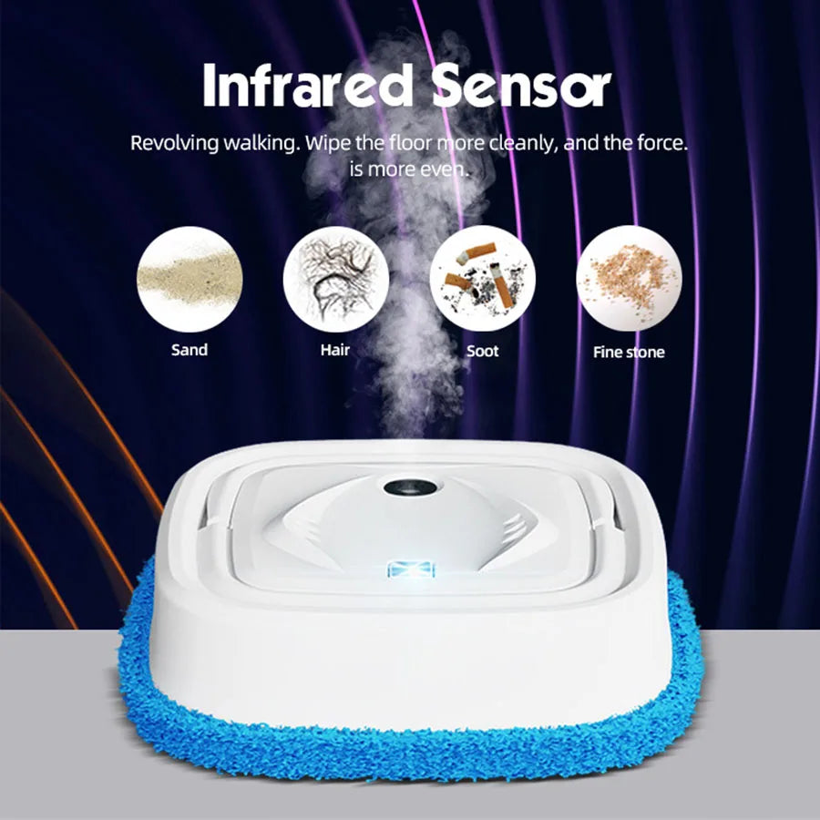 Portable Humidifier with Ultra-Silent Rotation, Balancing Air Humidity and Purifying Air