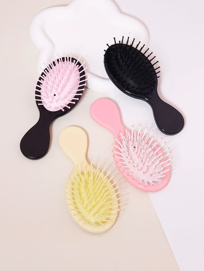 1pcs mini portable massage anti-static cute cartoon air cushion hair brush comb for girls hair care tools