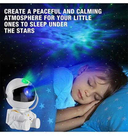 Star Projector Galaxy Night Light Astronaut Space Projector Starry Nebula Ceiling LED Lamp for Bedroom Home Decorative kids gift