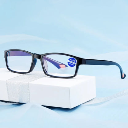 Reading Glasses +1.0~+4.0 Lightweight Anti-Blue Light Eyewear