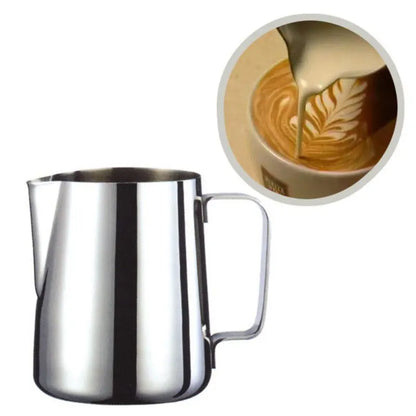 150-1000ML Coffee Milk Frothing Jug Latte Art Milk Frother Pitcher Stainless Steel Measurement Jug Milk Pot Coffee Accessories