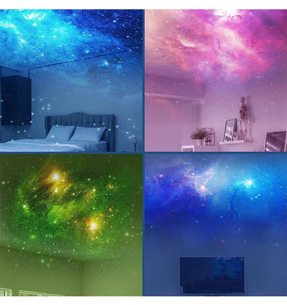 Star Projector Galaxy Night Light Astronaut Space Projector Starry Nebula Ceiling LED Lamp for Bedroom Home Decorative kids gift